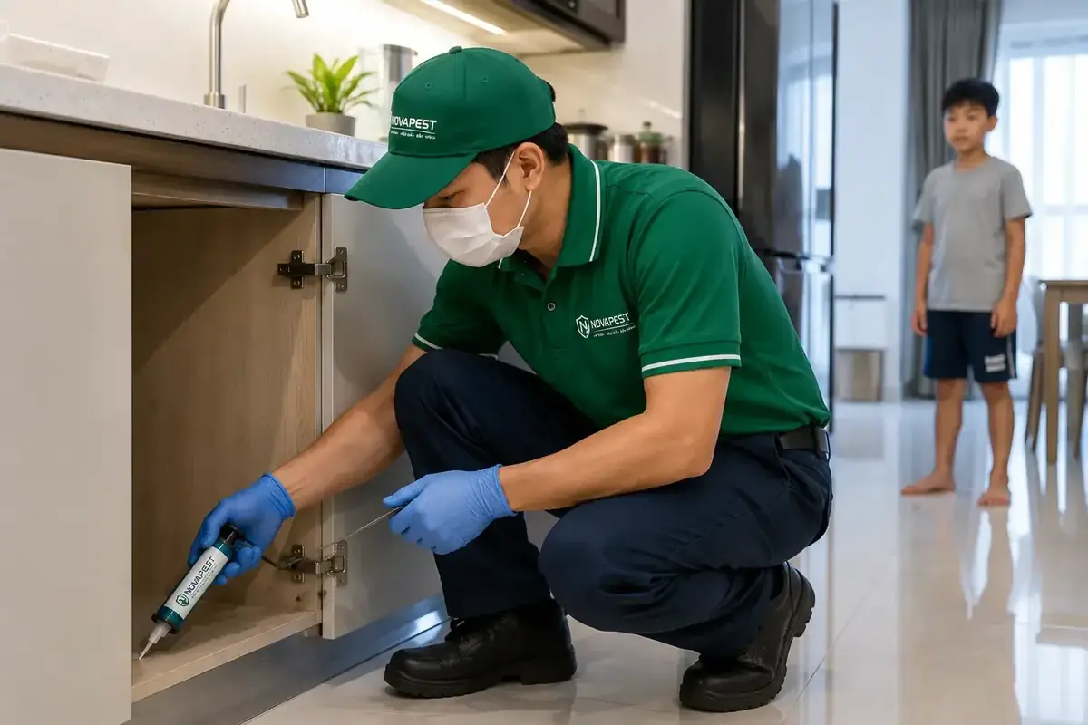 Dịch vụ kiểm soát côn trùng NOVAPEST cho hộ gia đình